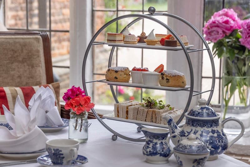 Afternoon tea at Castle Bromwich Hall Hotel