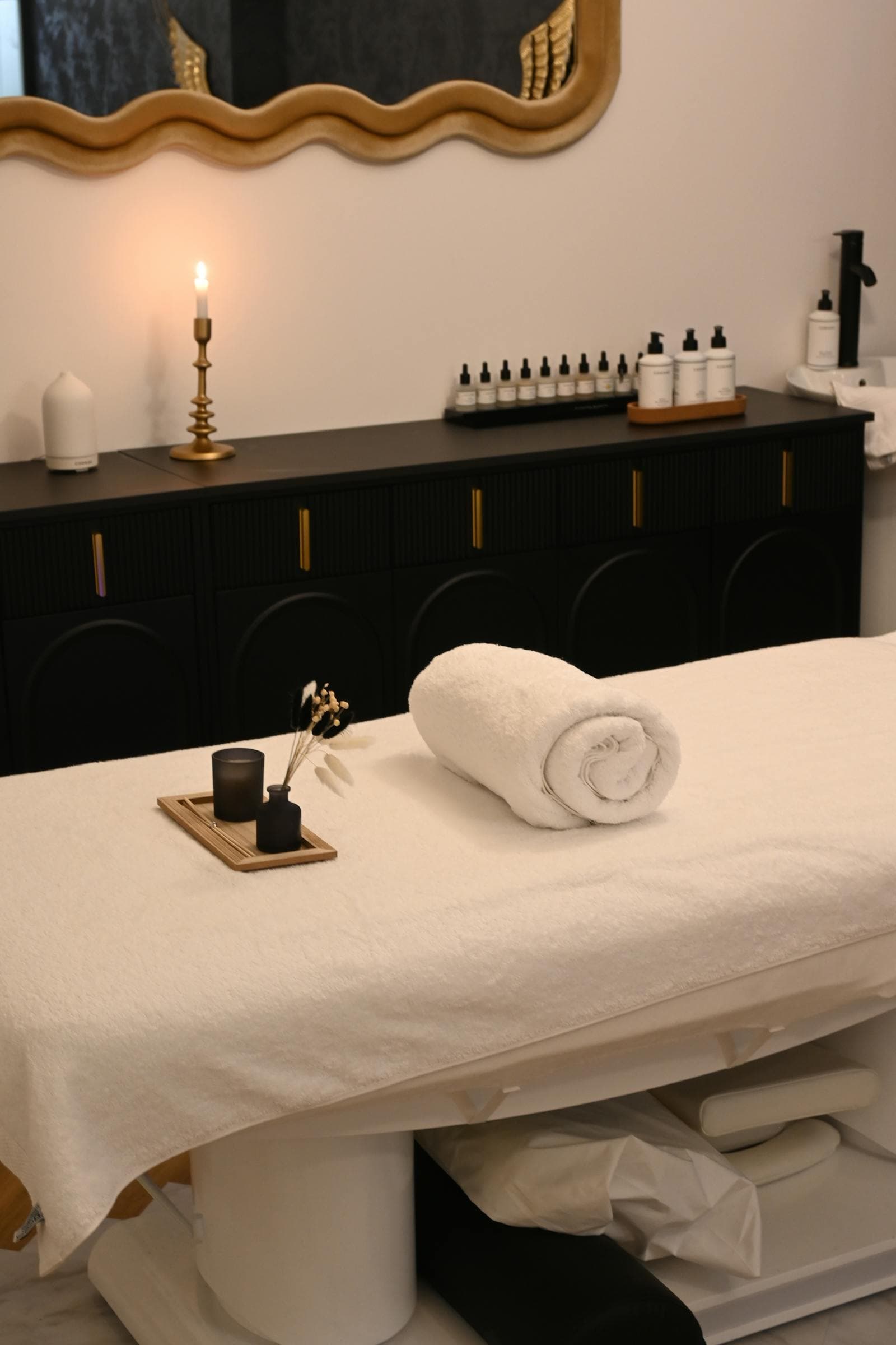 Hannah Thai Spa interior at Castle Bromwich Hall Hotel